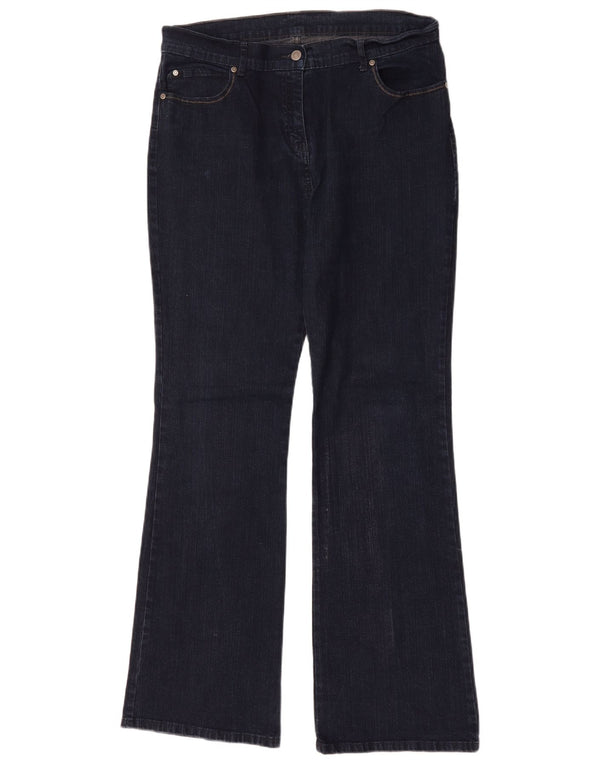 Женские джинсы Bootcut Marks & Spencer UK 18 XL W36 L33 Темно-синие хлопковые