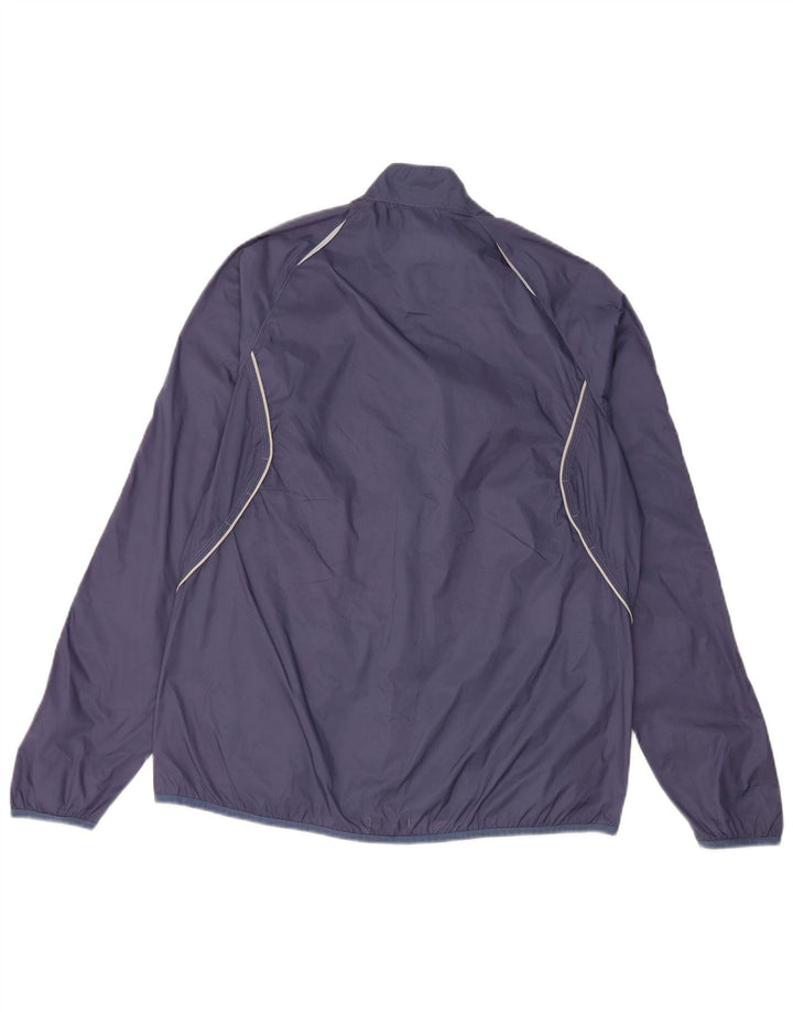 Женский спортивный костюм Adidas Top Jacket UK 16, большой темно-синий нейлон