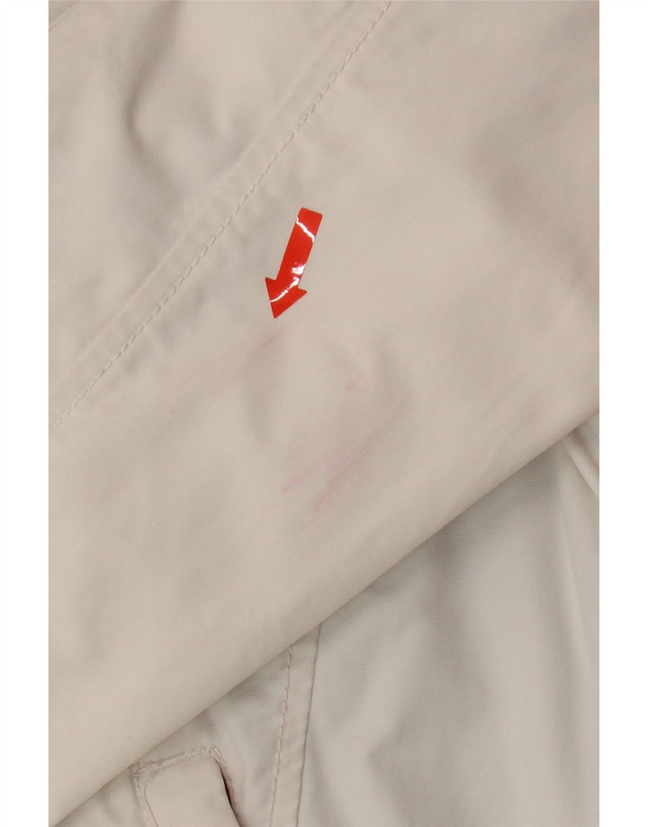 TOMMY HILFIGER Mens Tracksuit Top Jacket Small White Nylon Vintage Tommy Hilfiger and Second-Hand Tommy Hilfiger from Messina Hembry 