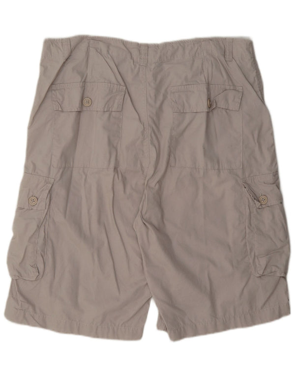 Мужские шорты-карго Marks & Spencer Blue Harbour W38 XL, серые, хлопковые