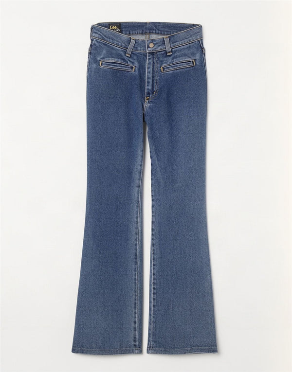 Женские джинсы Lee Bootcut W26 L31 Синие, хлопок