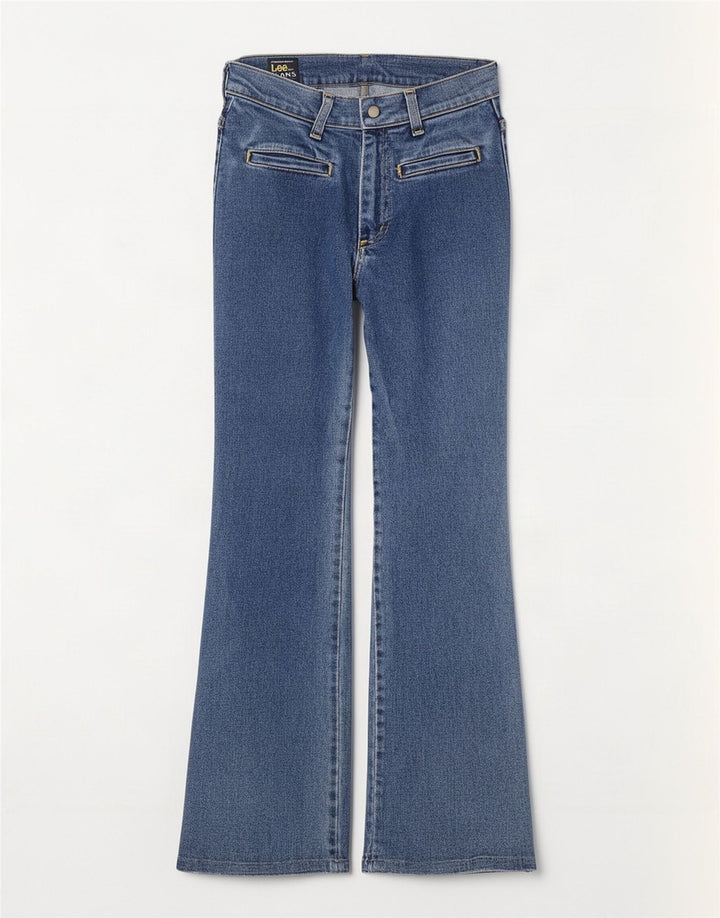 Женские джинсы Lee Bootcut W26 L31 Синие, хлопок
