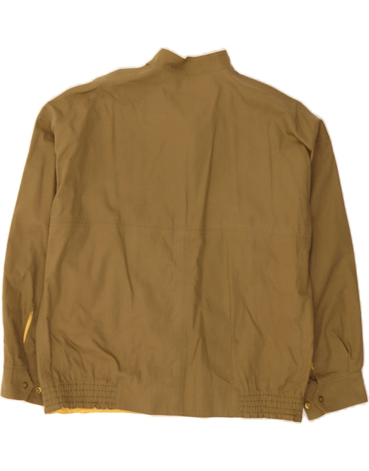 VINTAGE Womens Reversible Jacket UK 18 XL Khaki Vintage Vintage and Second-Hand Vintage from Messina Hembry 