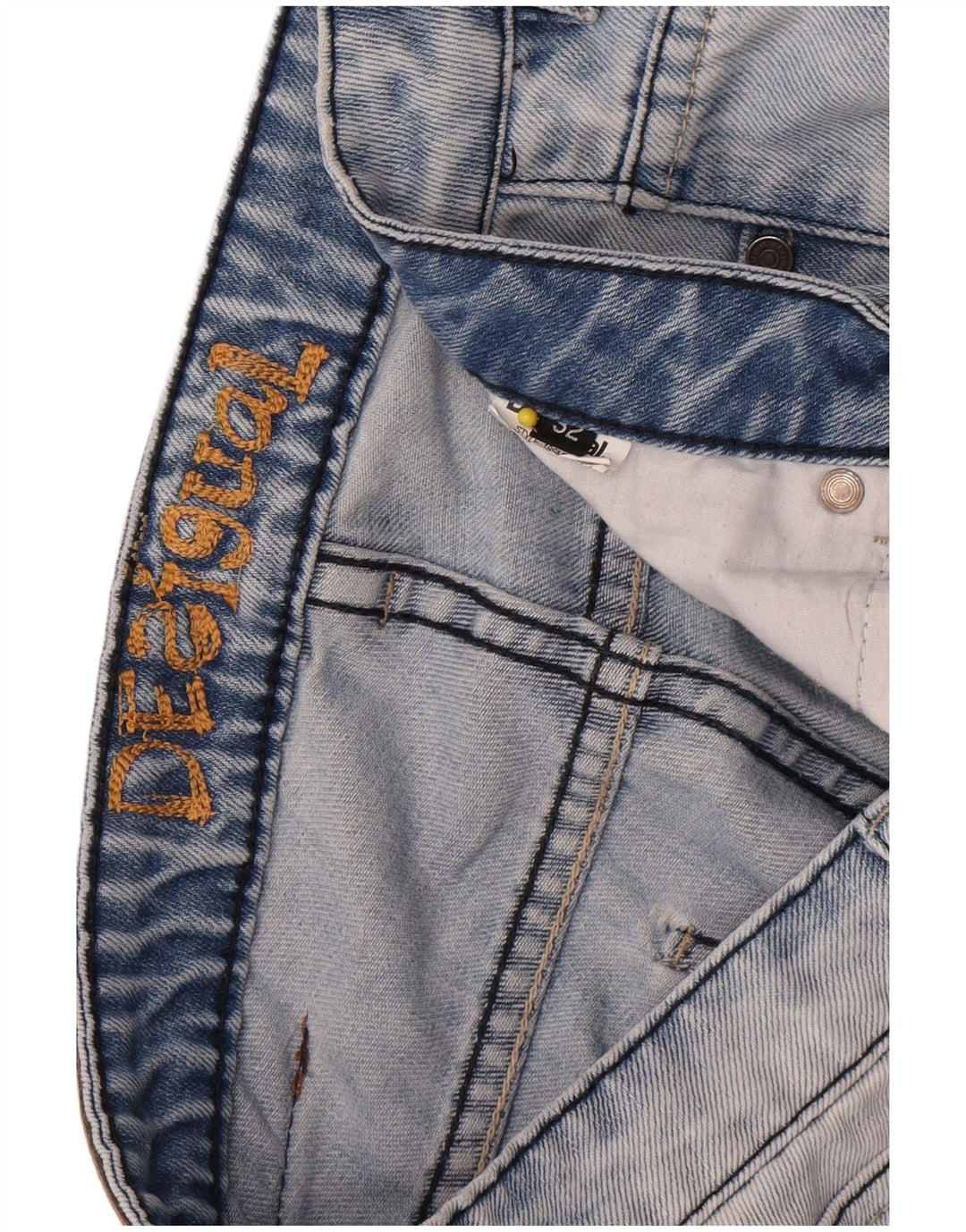 Мужские джинсовые шорты Desigual W32 Medium Blue