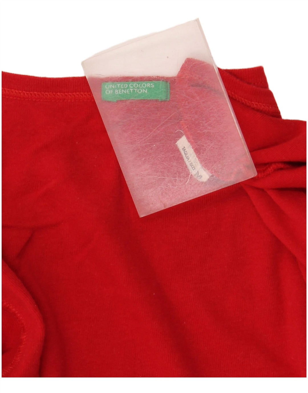 Футболка женская BENETTON Top UK 14 Medium Red