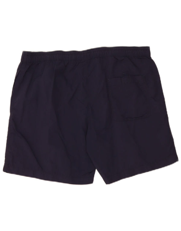 LACOSTE Мужские шорты для плавания, большие, темно-синие