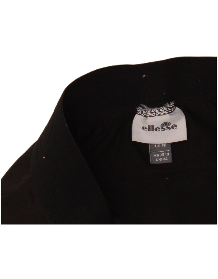 Женские леггинсы с рисунком Ellesse UK 14, средние, черные