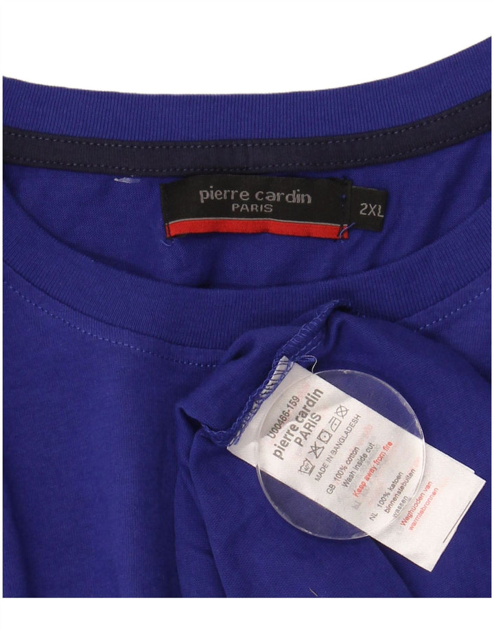 Мужской жилет Pierre Cardin 2XL, синий хлопок