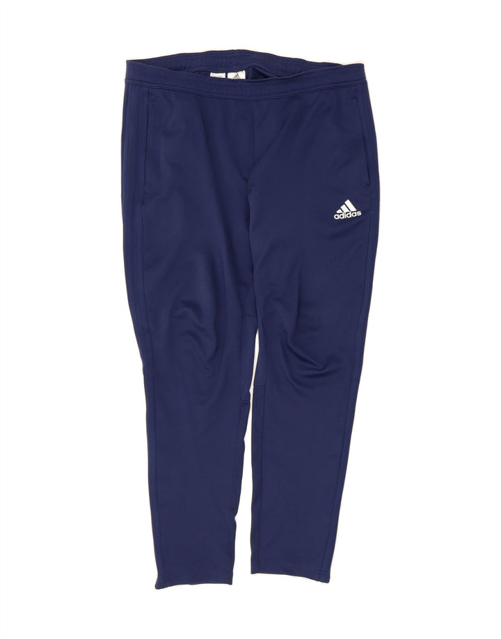 ADIDAS Womens Climacool Tracksuit Trousers UK 18 XL Navy Blue Polyester Vintage Adidas and Second-Hand Adidas from Messina Hembry 