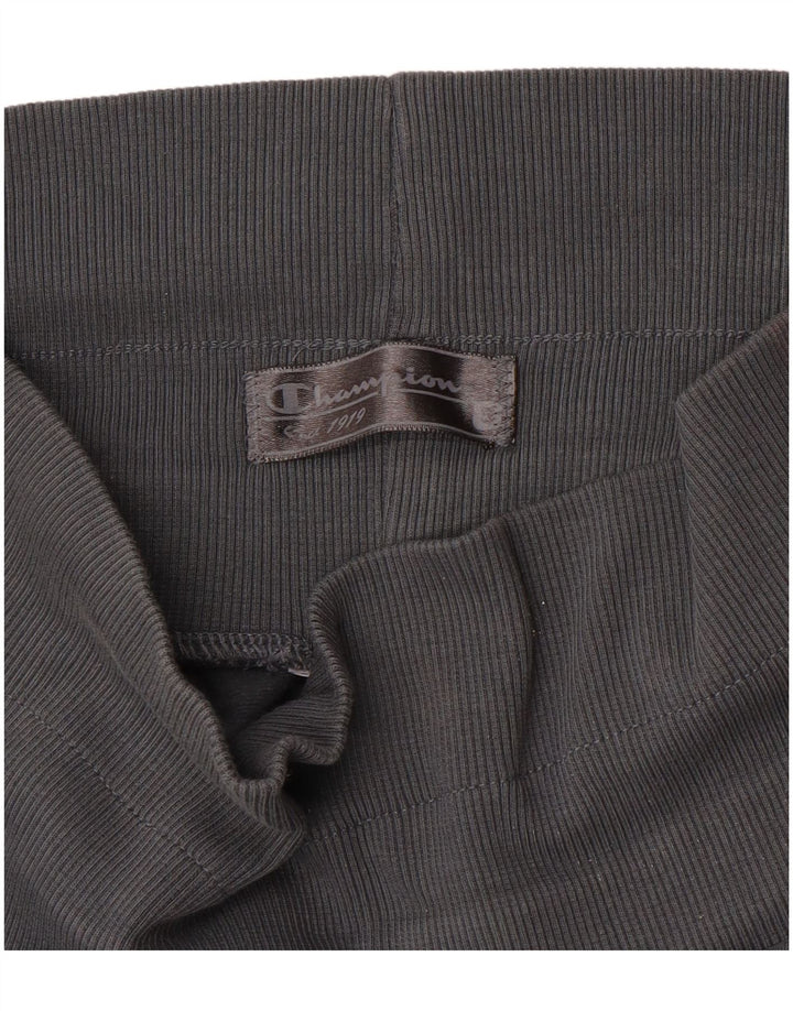 Женские спортивные брюки Champion, брюки для бега, Великобритания, 8, маленькие, серые