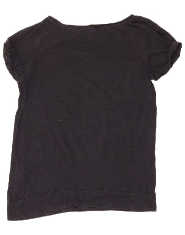 Женская футболка с рисунком Roxy Top UK 12, средний черный
