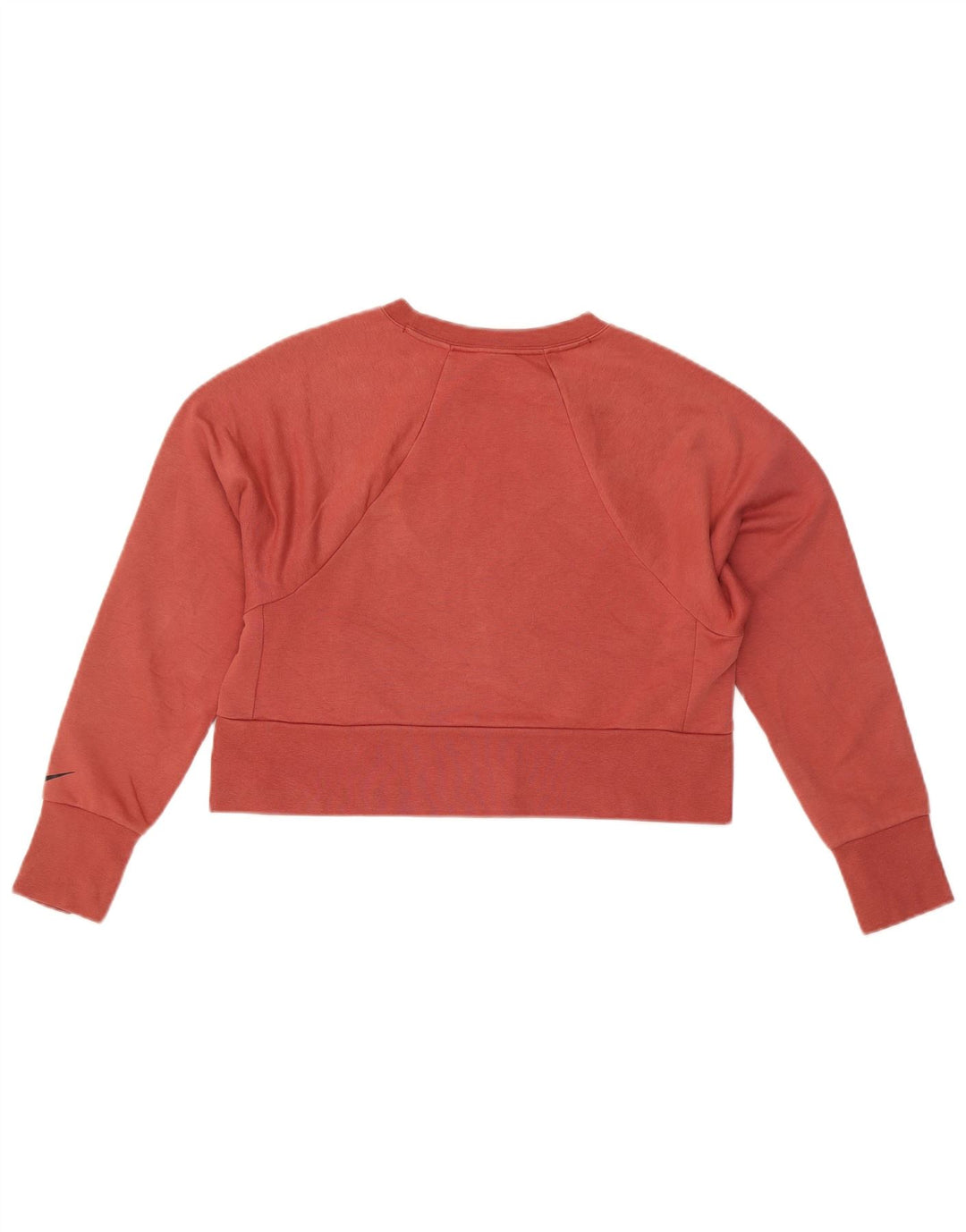 Женский свободный свитшот с рисунком NIKE Dri Fit UK 6 XS, красный хлопок