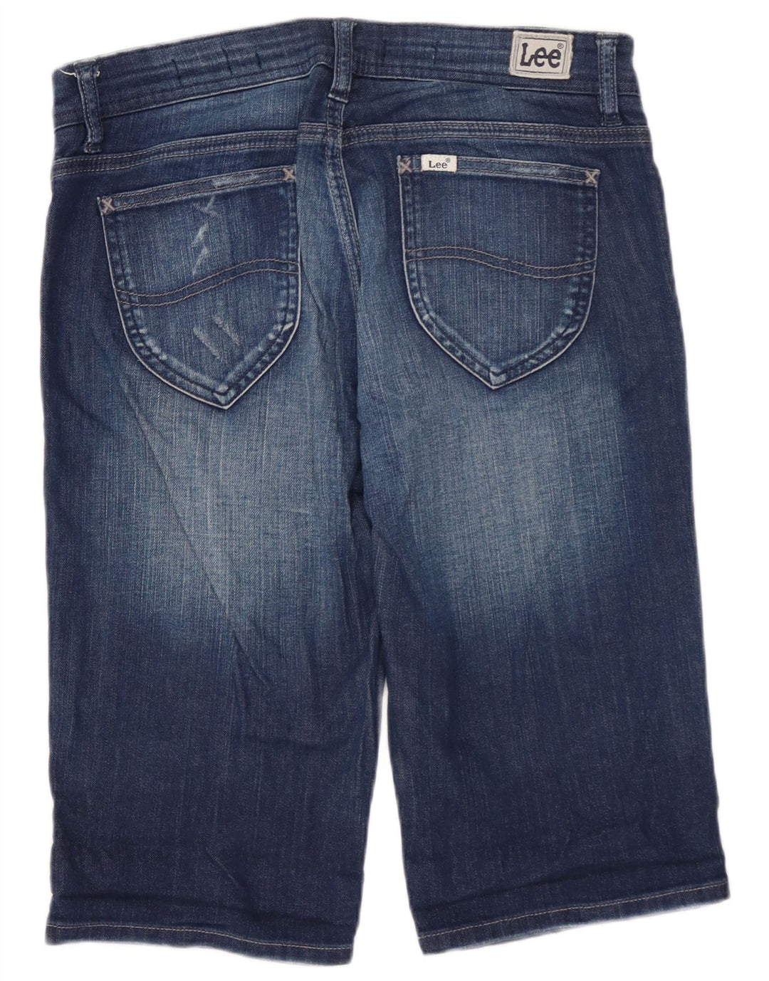 Женские джинсовые шорты LEE US 11, большие, W30, синие, хлопок