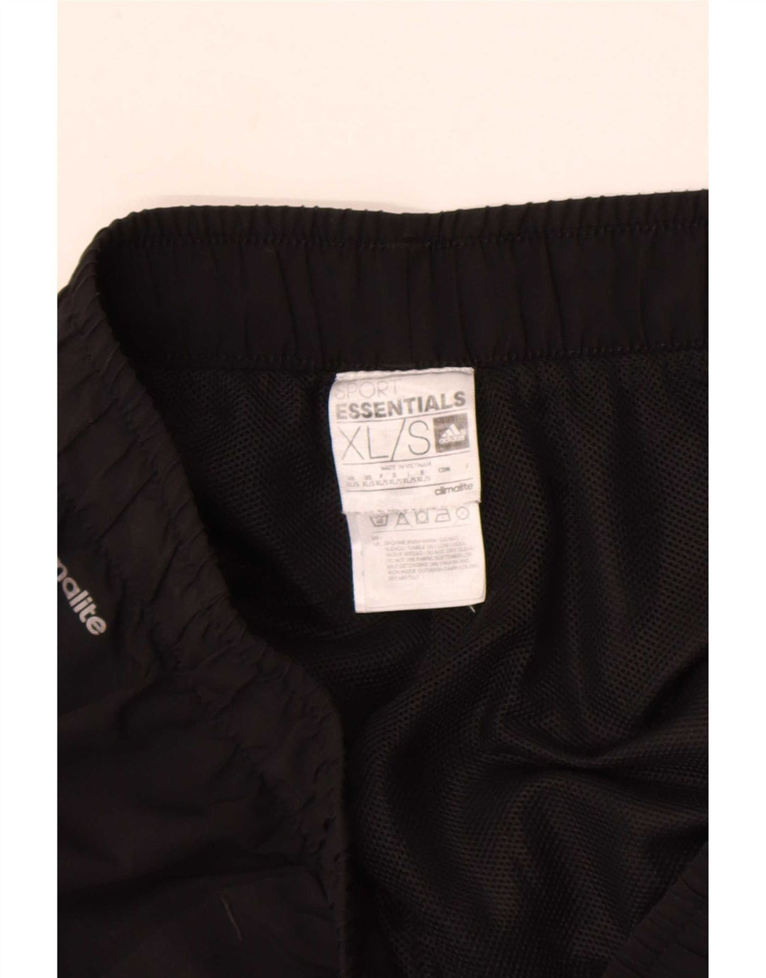 Мужские спортивные брюки Adidas Climalite XL, черный полиэстер