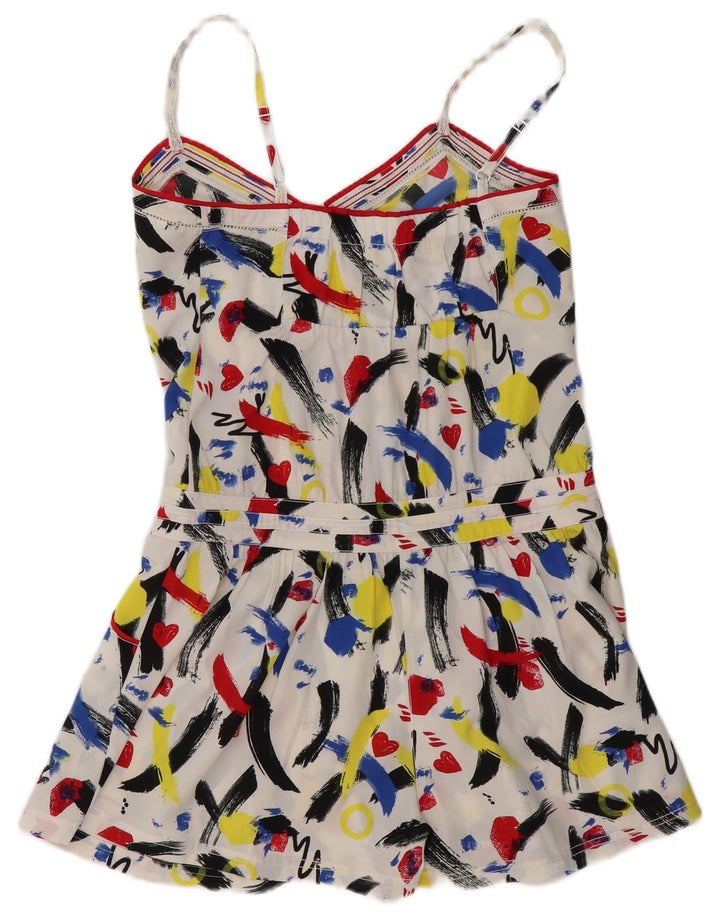 DESIGUAL Женский комбинезон с абстрактным узором EU 38, средний, разноцветный