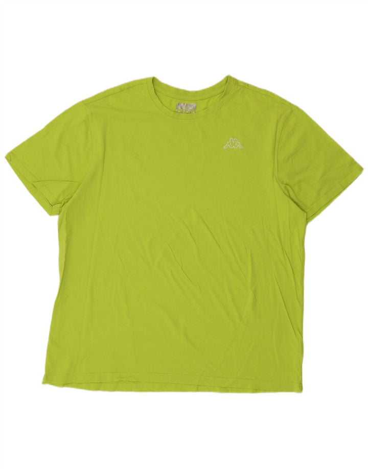 Мужская футболка Kappa Top 2XL, зеленый хлопок