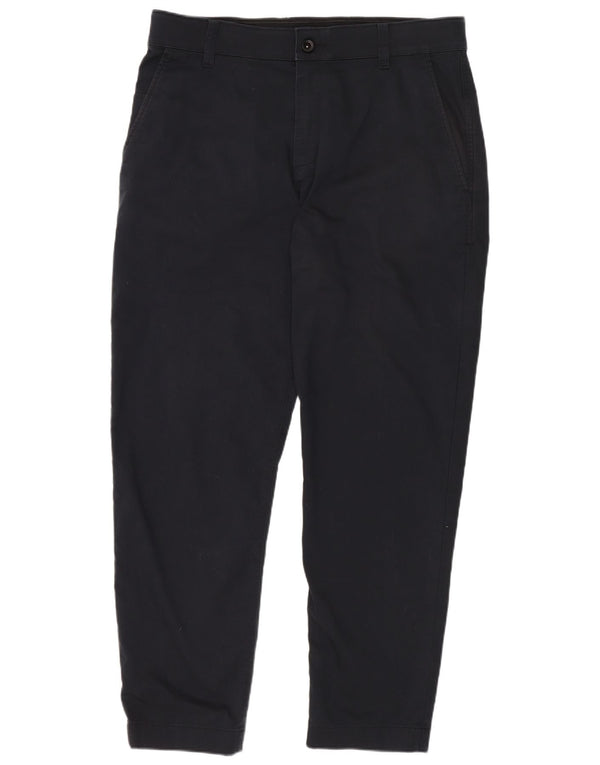 Мужские укороченные брюки-чиносы стандарта Dri Fit W32 L26, черный хлопок