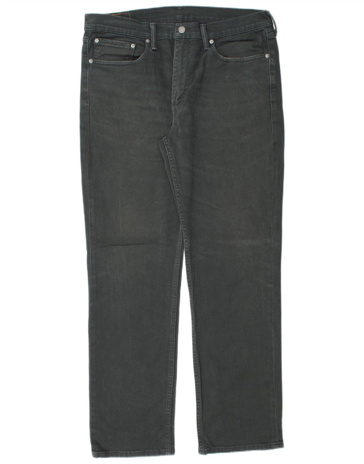 Мужские прямые джинсы LEVI'S 514 W36 L32, черный хлопок