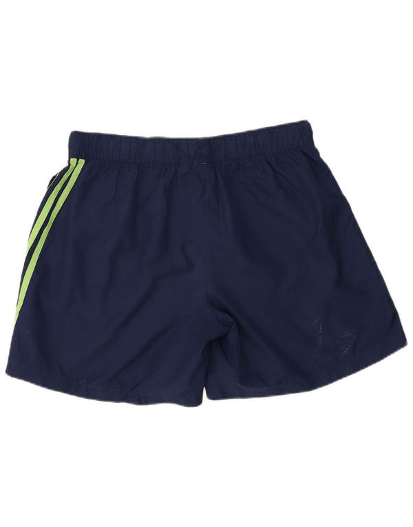 Женские спортивные шорты Adidas UK 18 XL, темно-синий полиэстер