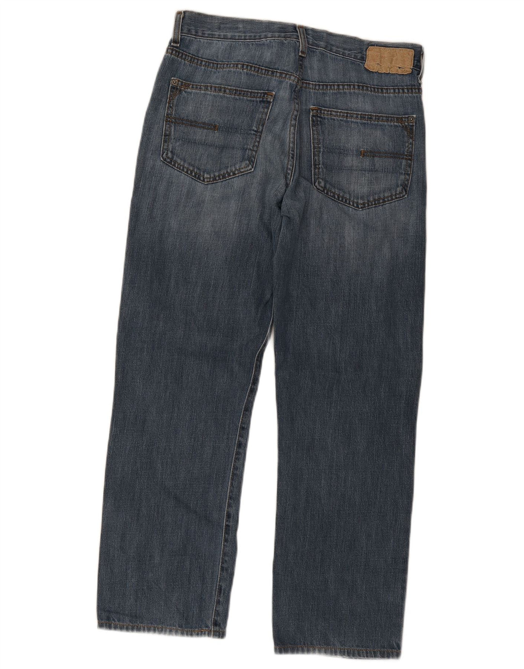 Женские прямые джинсы Calvin Klein W30 L30 синие, хлопок