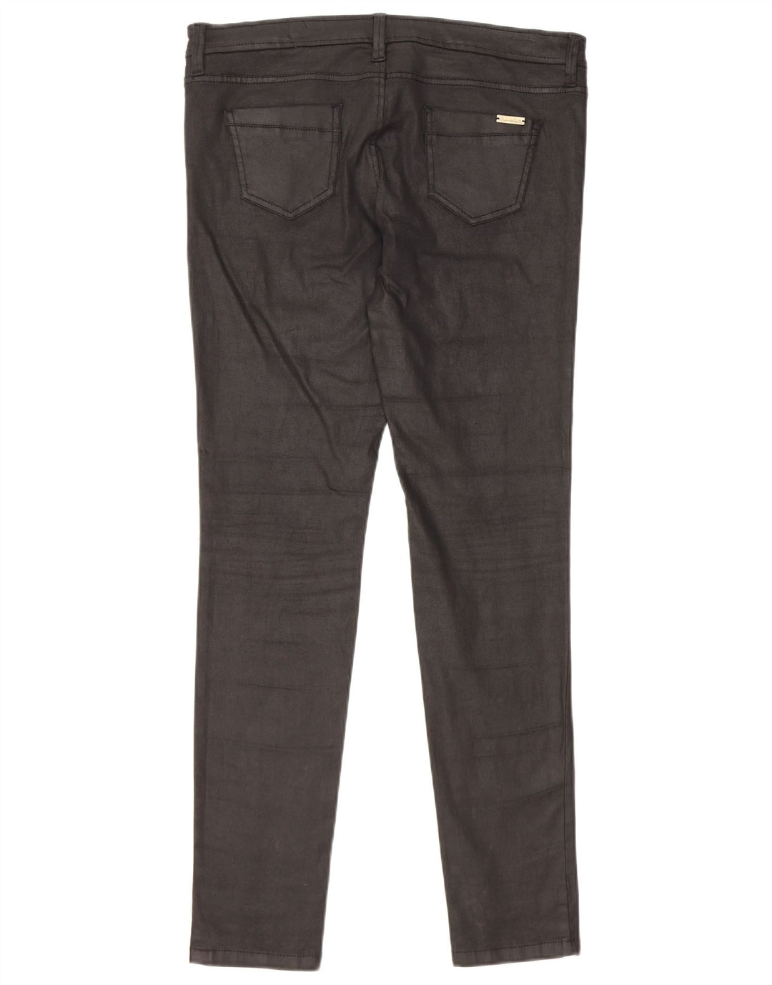 Брюки скинни женские Massimo Dutti EU 42, большие W32 L30, черные