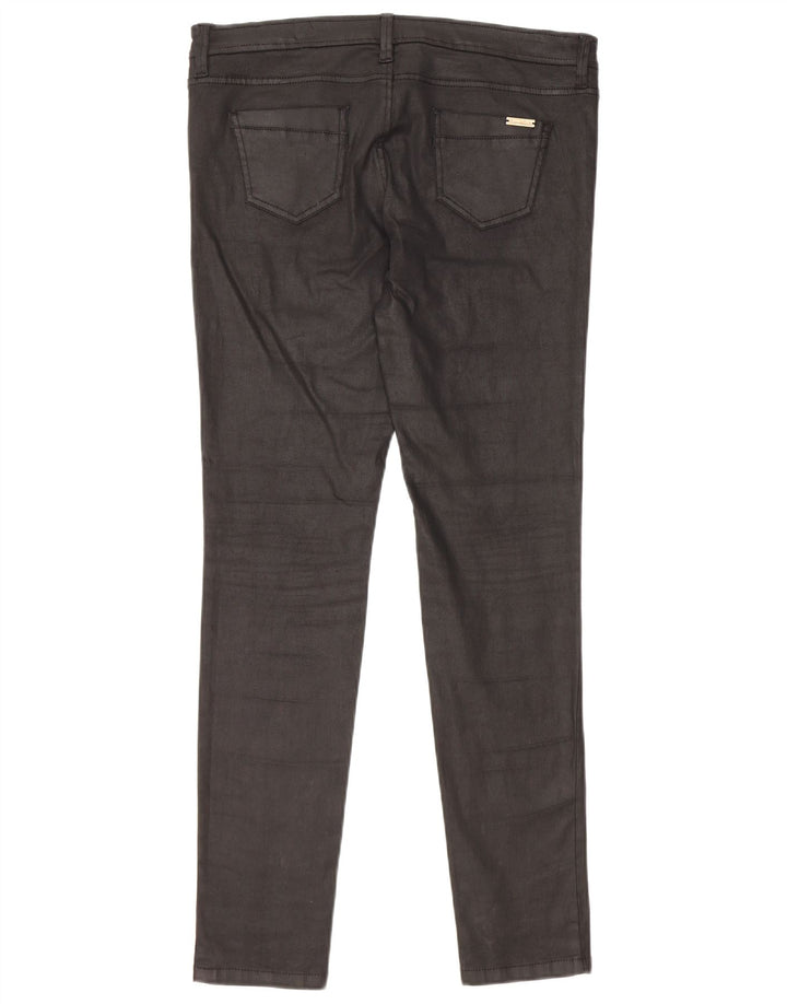 Брюки скинни женские Massimo Dutti EU 42, большие W32 L30, черные