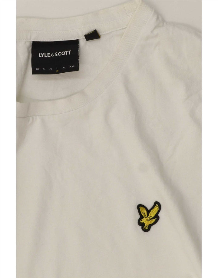 Мужская футболка Lyle & Scott, большая белая