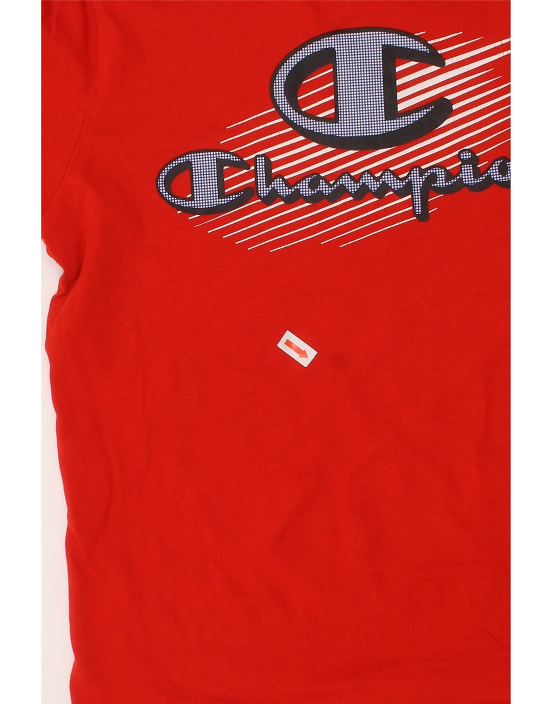 CHAMPION Boys Graphic T-Shirt Top 7-8 Years Small  Red Vintage Champion and Second-Hand Champion from Messina Hembry 