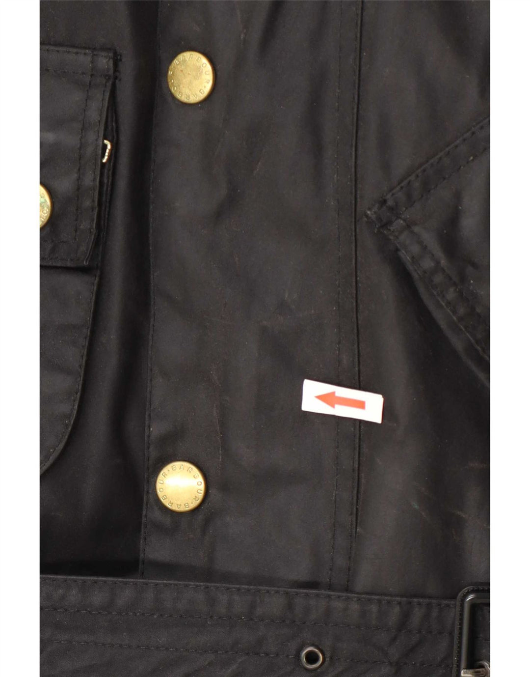 Мужская куртка Barbour из вощеного хлопка UK 42 XL, черная