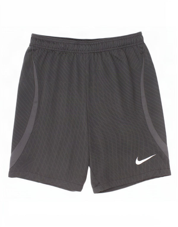 Спортивные шорты Nike Dri Fit для мальчиков 12–13 лет, большой черный полиэстер в клетку