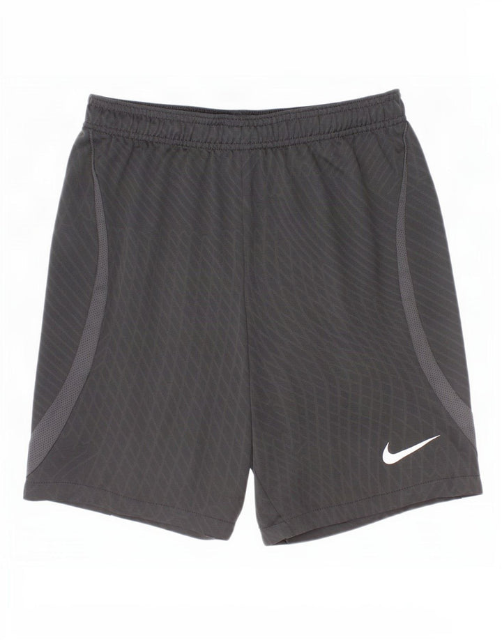 Спортивные шорты Nike Dri Fit для мальчиков 12–13 лет, большой черный полиэстер в клетку