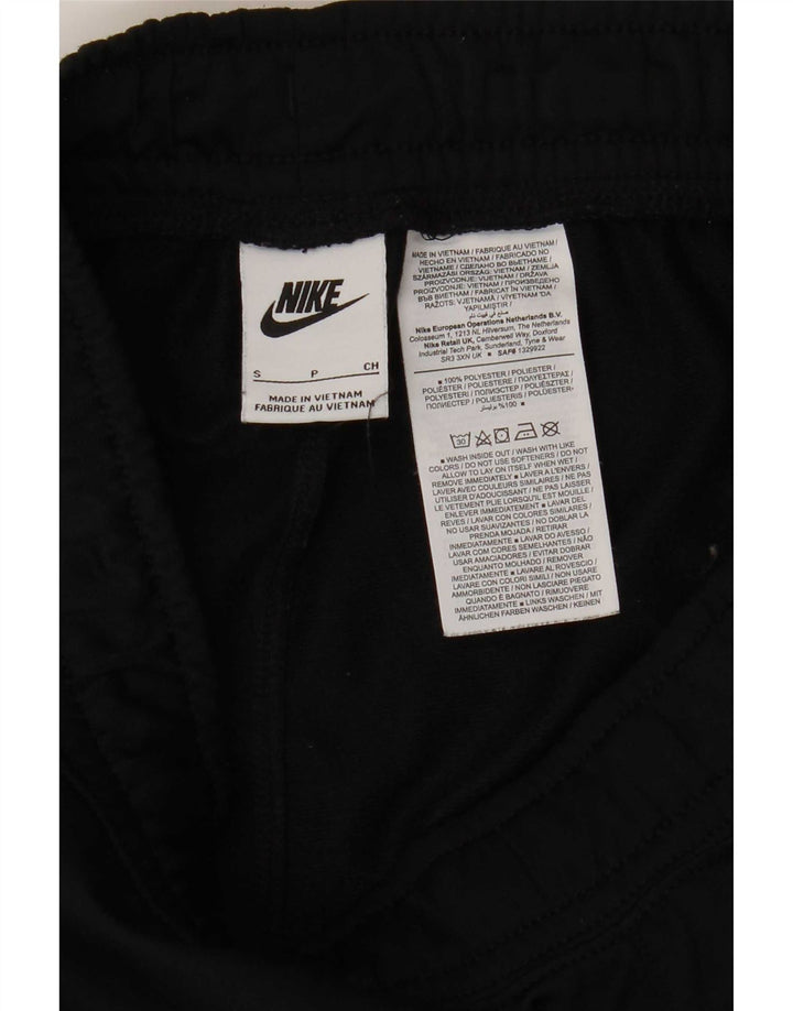 Мужские спортивные брюки Nike, маленькие черные брюки из полиэстера
