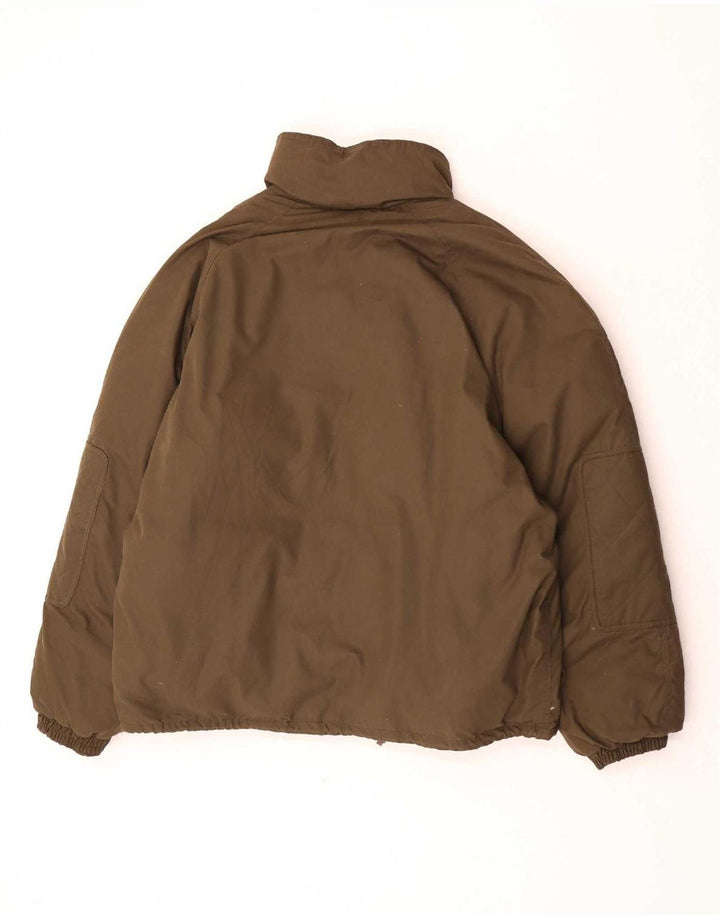 Винтажная мужская стеганая куртка UK 42 XL Коричневая