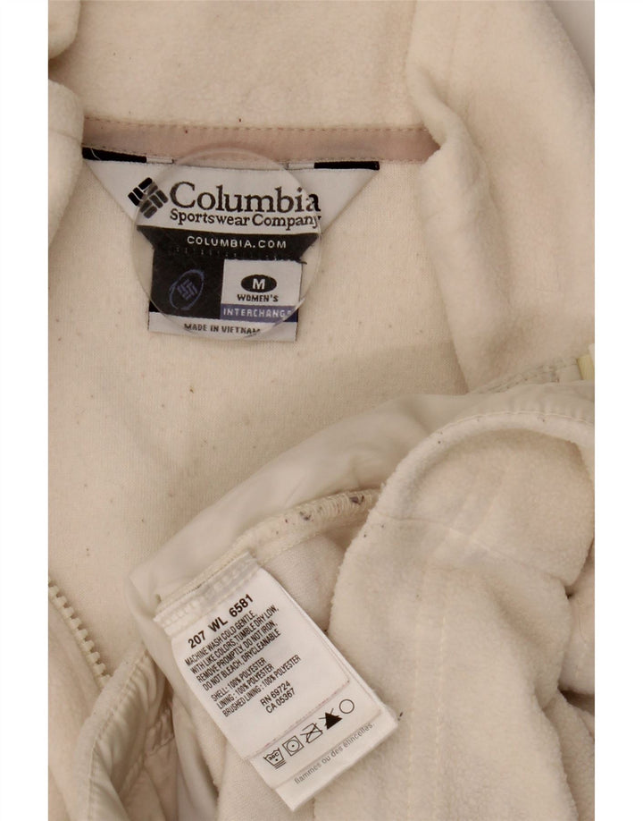 Женская флисовая куртка Columbia UK 14, средний белый полиэстер