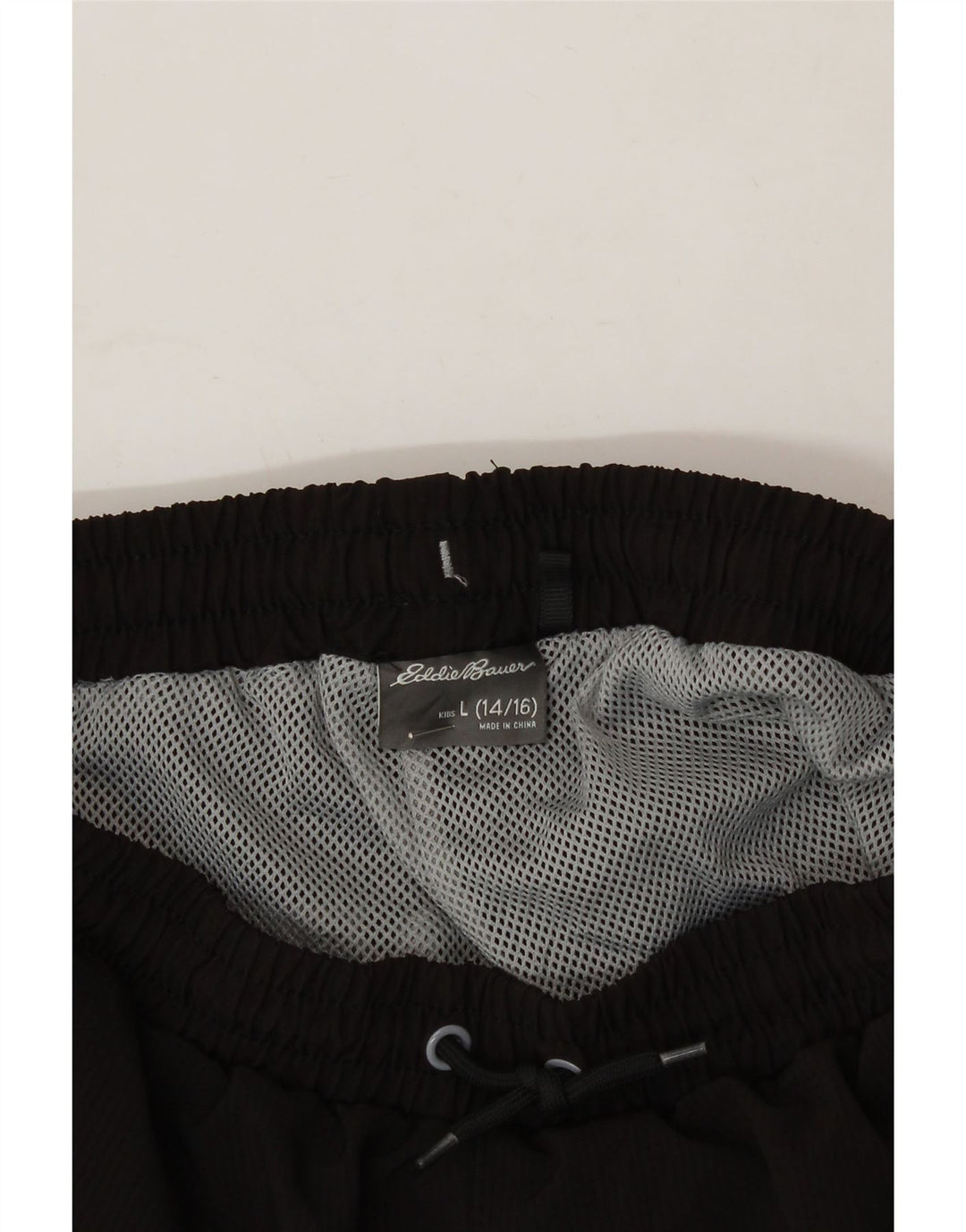 EDDIE BAUER Boys Bermuda Sport Shorts 14-15 Years Large Black Vintage Eddie Bauer and Second-Hand Eddie Bauer from Messina Hembry 