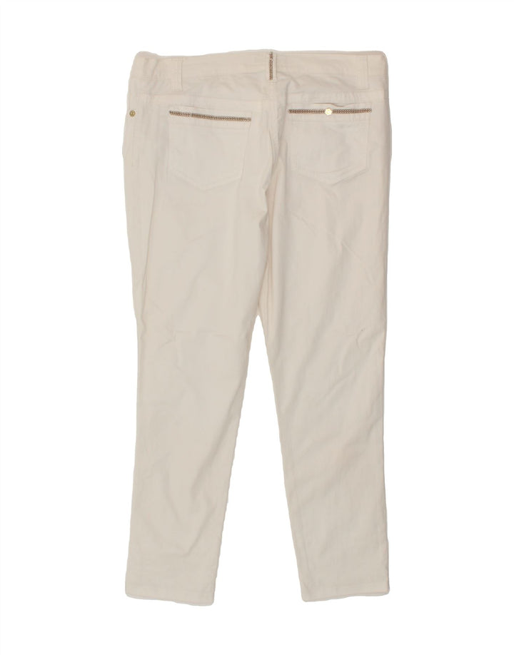 ROCCOBAROCCO Womens Slim Jeans W36 L28 White Cotton Vintage Roccobarocco and Second-Hand Roccobarocco from Messina Hembry 
