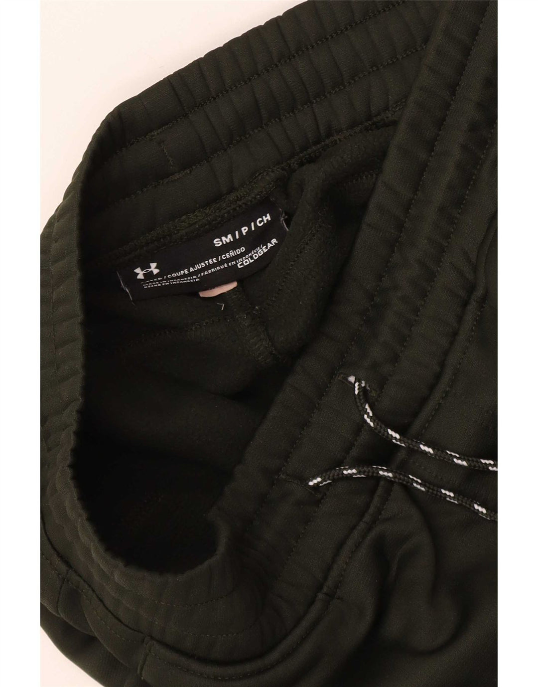 Мужские спортивные брюки Under Armour Cold Gear, брюки для бега, маленький цвет хаки
