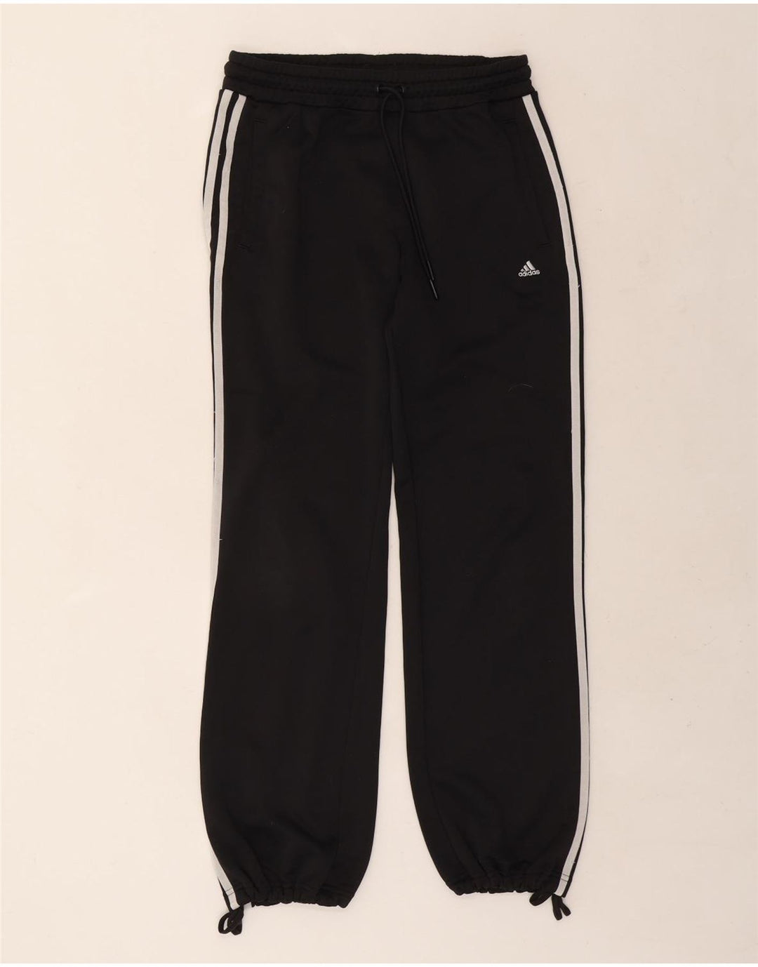 Женские спортивные брюки Adidas Joggers UK 12, средний черный полиэстер