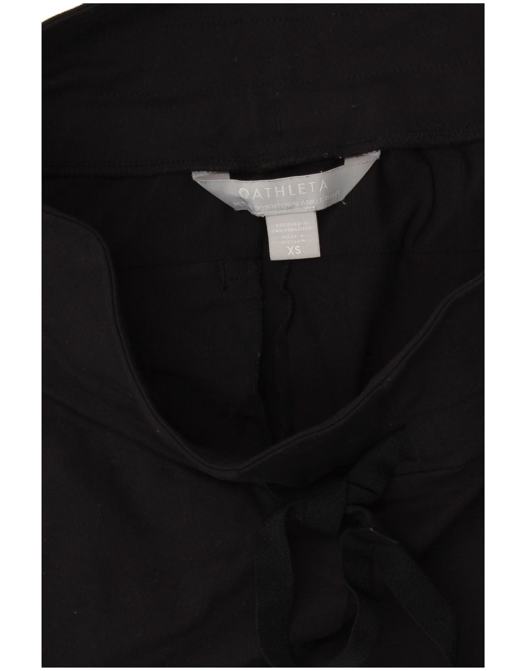 Женские спортивные брюки ATHLETA UK 6 XS, черный нейлон