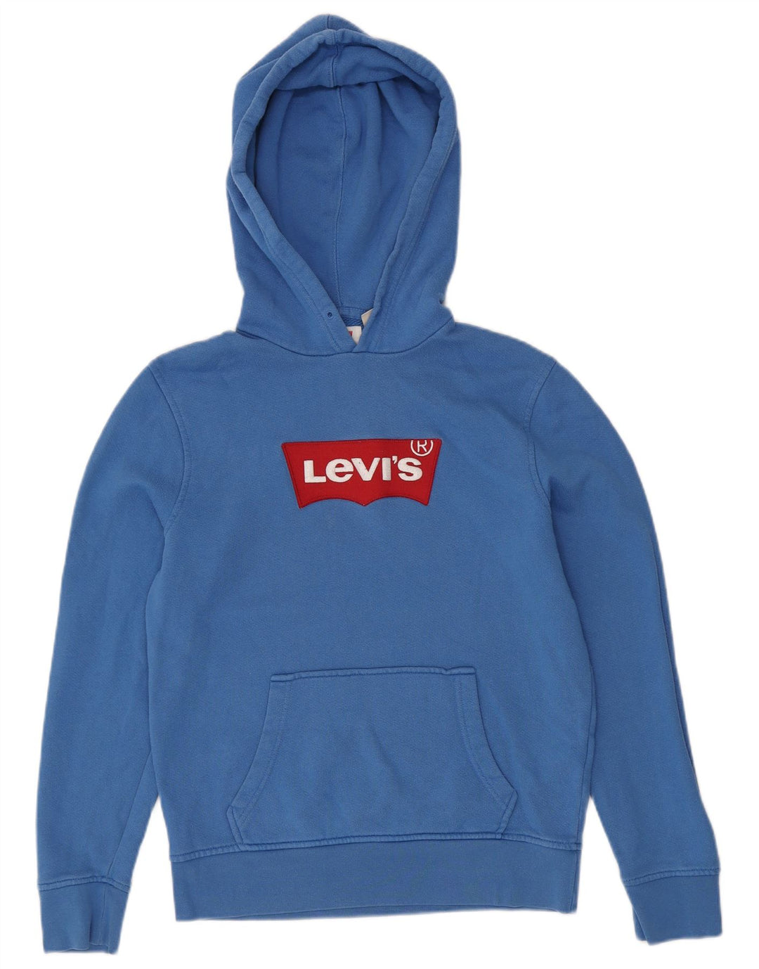 Мужской джемпер с капюшоном LEVI'S, маленький синий, хлопок