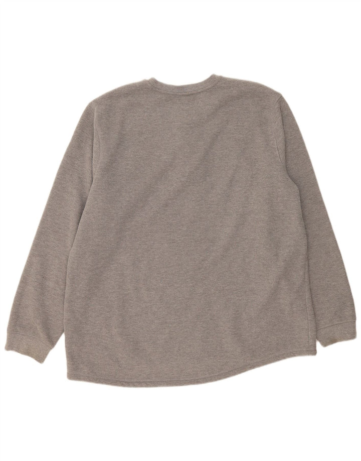 Мужской джемпер Lee Regular Fit 2XL, серый хлопок