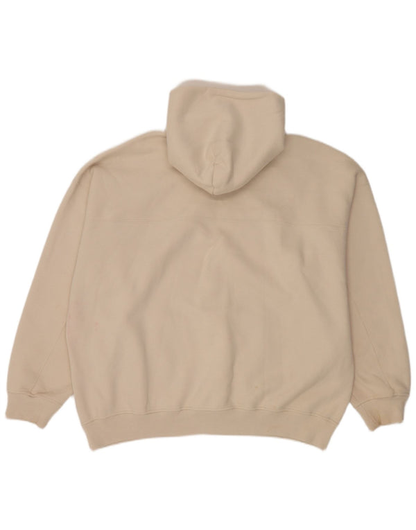Мужской джемпер с капюшоном Abercrombie & Fitch XL, бежевый, хлопок