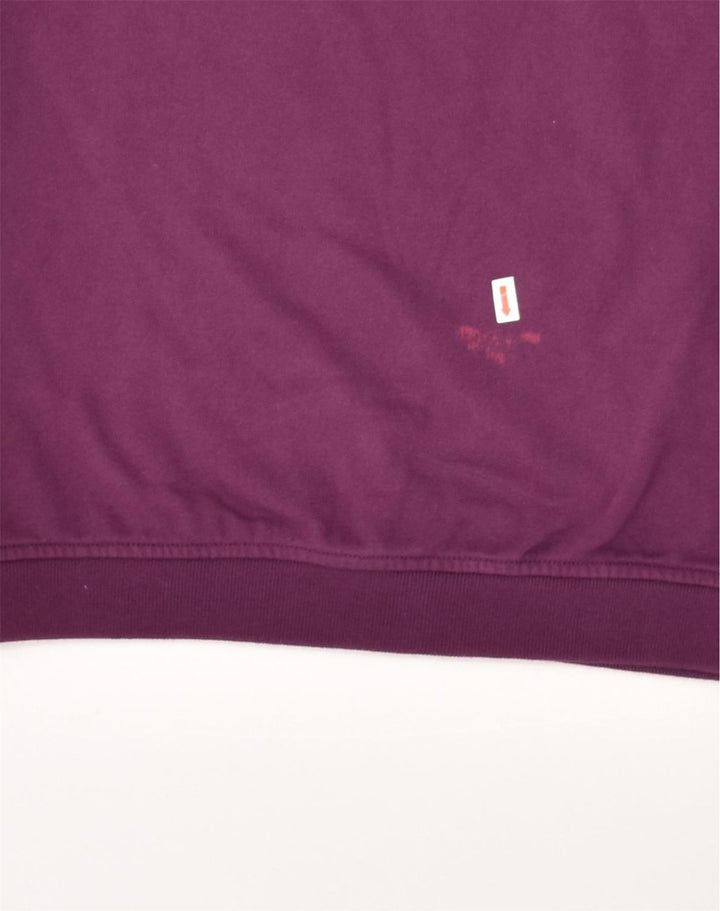 TED BAKER Mens Graphic Sweatshirt Jumper Size 2 Small Purple Cotton | Vintage Ted Baker | Thrift | Second-Hand Ted Baker | Used Clothing | Messina Hembry 