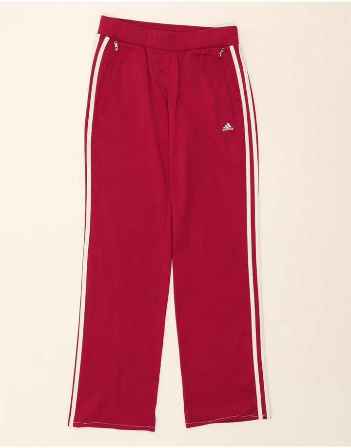 Женские спортивные брюки Adidas UK 10, малый, фиолетовый, полиэстер