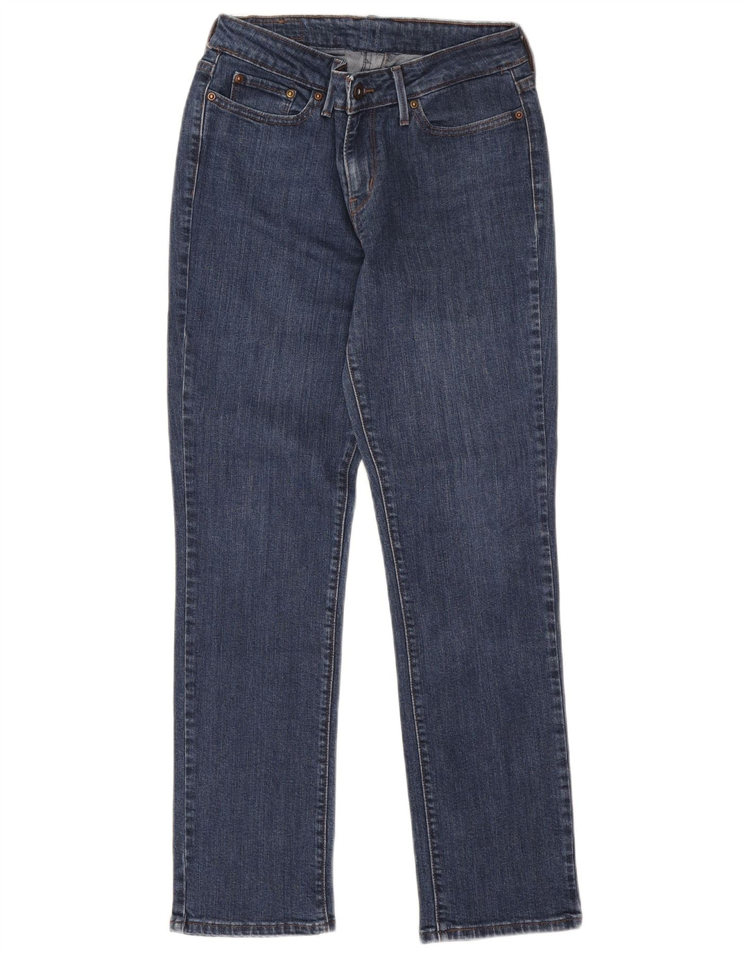 Женские узкие джинсы Levi's W29 L30 синие, хлопок
