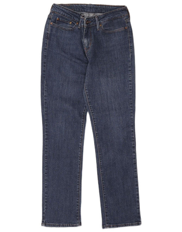 Женские узкие джинсы Levi's W29 L30 синие, хлопок