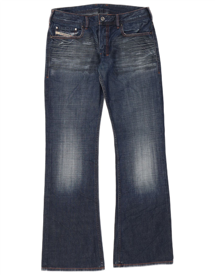 Женские джинсы Bootcut Diesel W32 L34 синие, хлопок