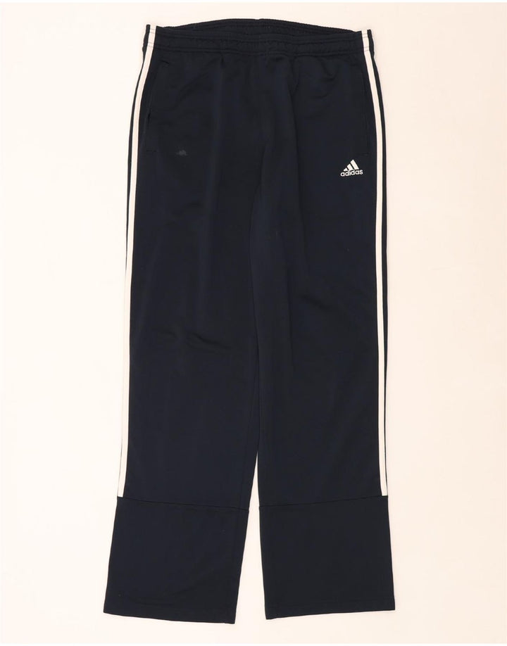 Мужские спортивные брюки ADIDAS, большие темно-синие, полиэстер