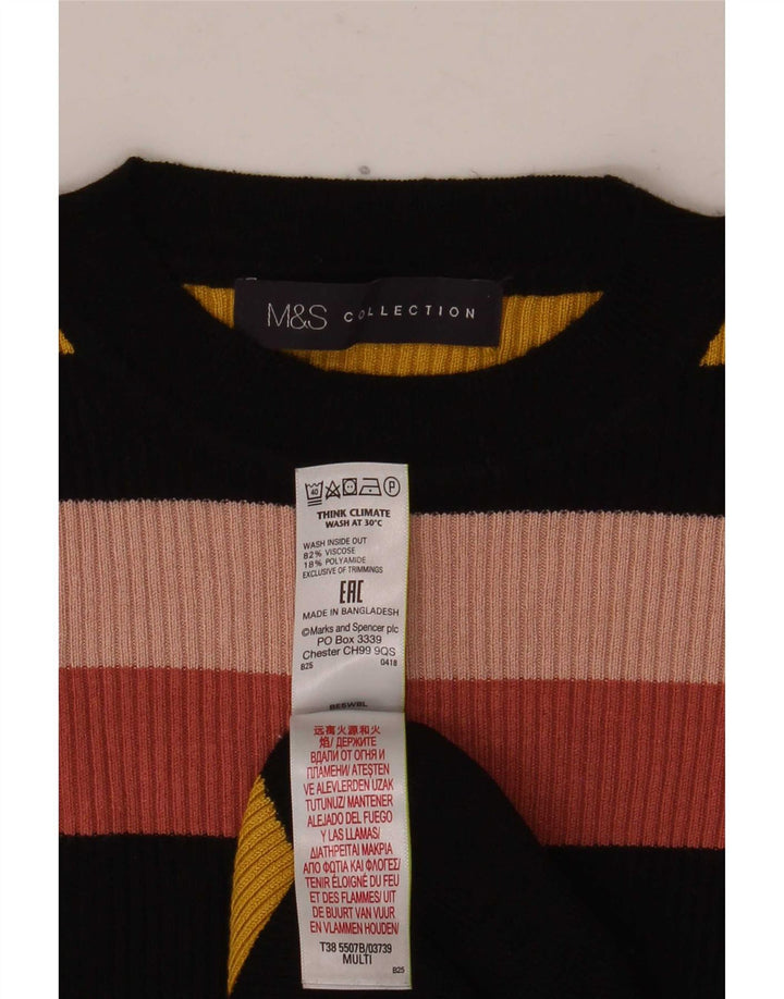 Женский джемпер с круглым вырезом Marks & Spencer, Великобритания, 10 маленьких разноцветных