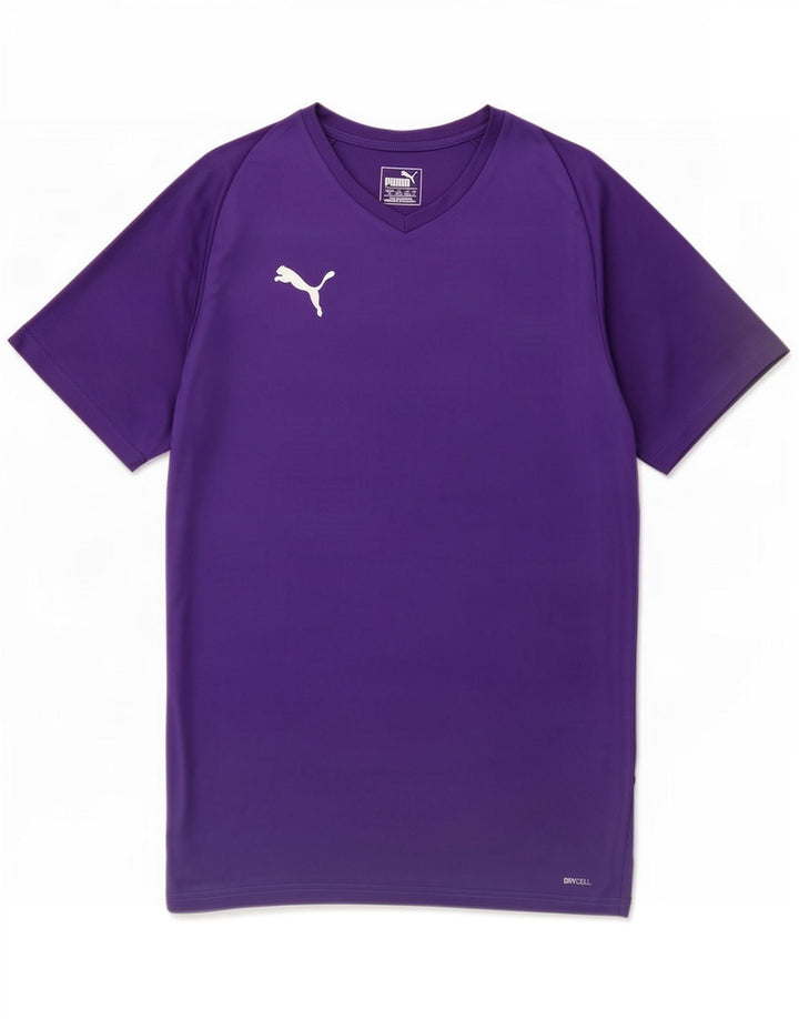 Мужская футболка Puma, большой фиолетовый полиэстер